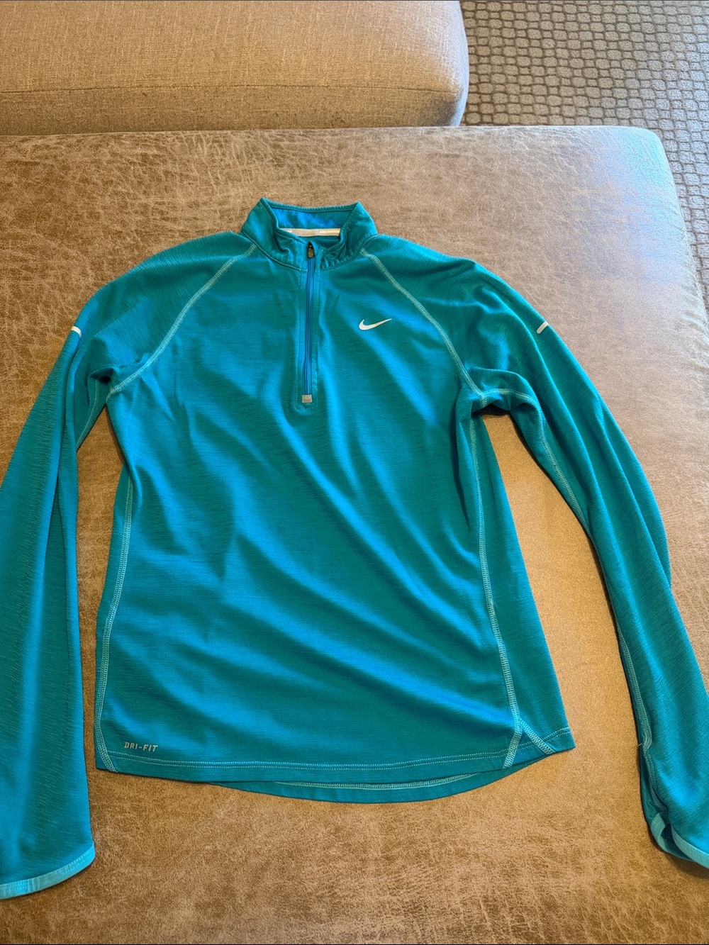 Nike Teal Women’s Dri-FIT Quarter-Zip Pullover